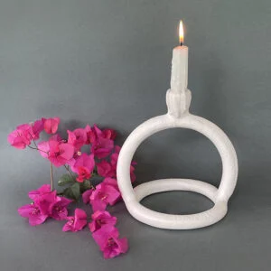 شمعدان دست‌ساز با طراحی خاص - 1