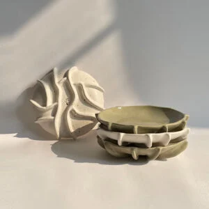 بشقاب دست‌ساز الهام‌گرفته از طبیعت - 1